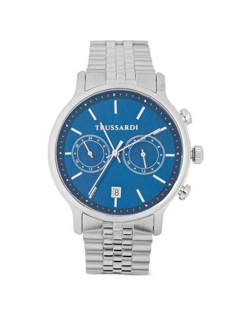 Trussardi Blue T-Inedito 42Mm Watch for men