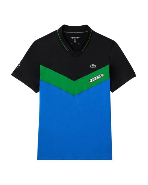 メンズ Lacoste ショートスリーブ ポロシャツ Blue