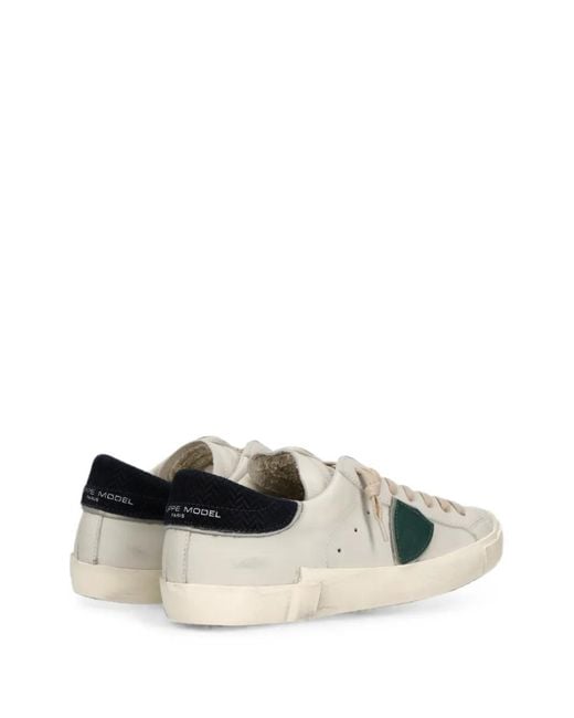 Philippe Model White Prsx Low Sneakers for men