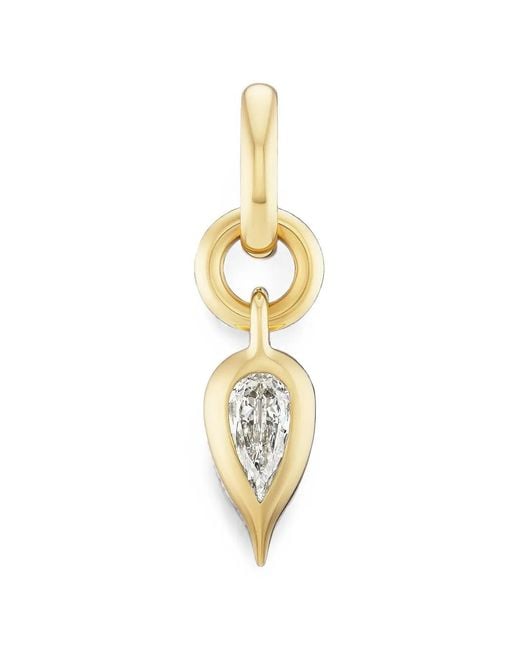 UNIFORM OBJECT Metallic Carriage Diamond Pendant