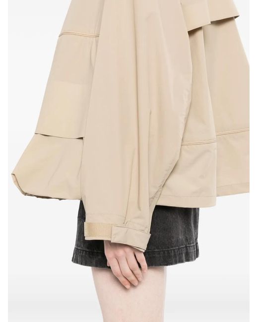 JNBY Natural Drawstring-Hem Hooded Jacket