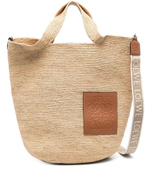 Loewe Natural Large Slit Tote Bag