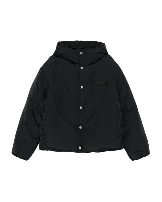 Plumífero Con Cuello Alto Jacquemus de hombre de color Black