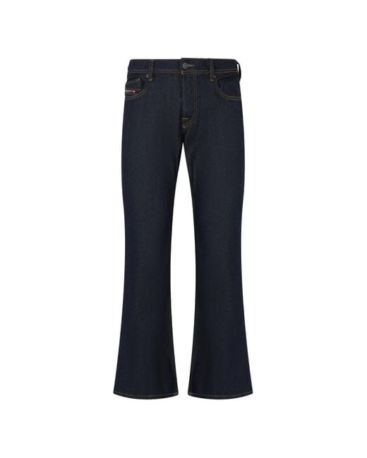 DIESEL Blue Flared Jeans for men