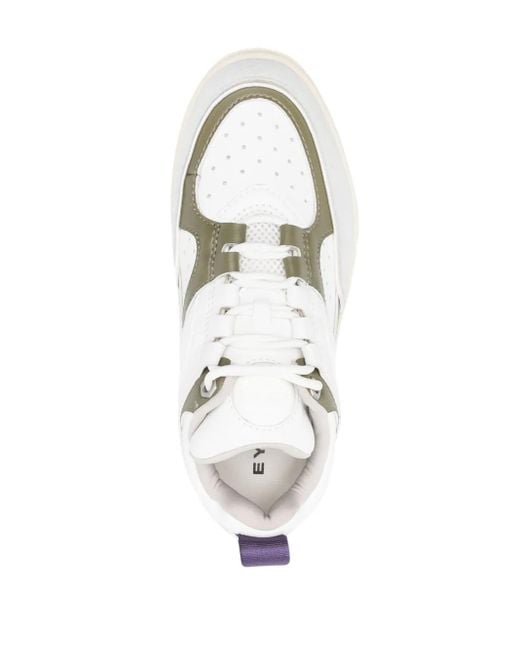 Eytys White Sidney Panelled Sneakers