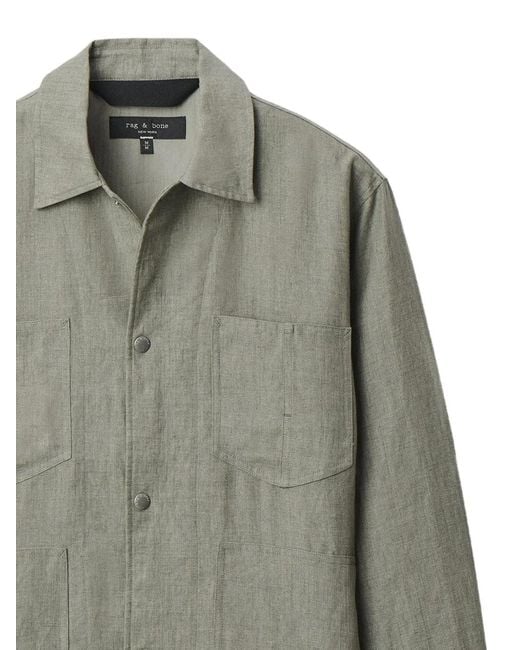 Rag & Bone Green Veste Calder for men