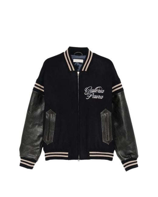 Chaqueta bómber Stan Paura de hombre de color Black