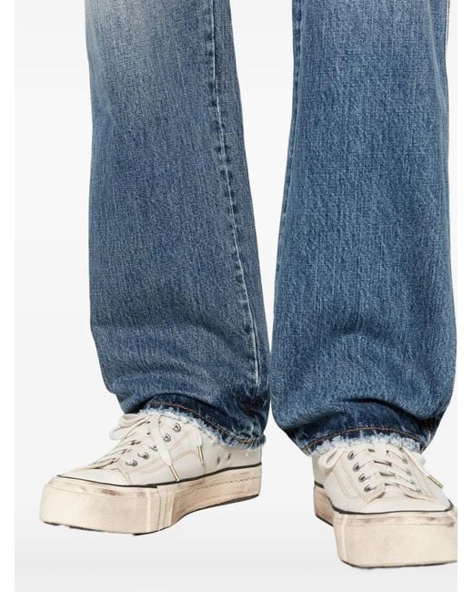 NUMERIS Gerafelde Jeans in het Blue voor heren