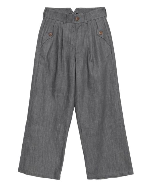 Pantalones con bolsillos LABRUM LONDON de hombre de color Gray