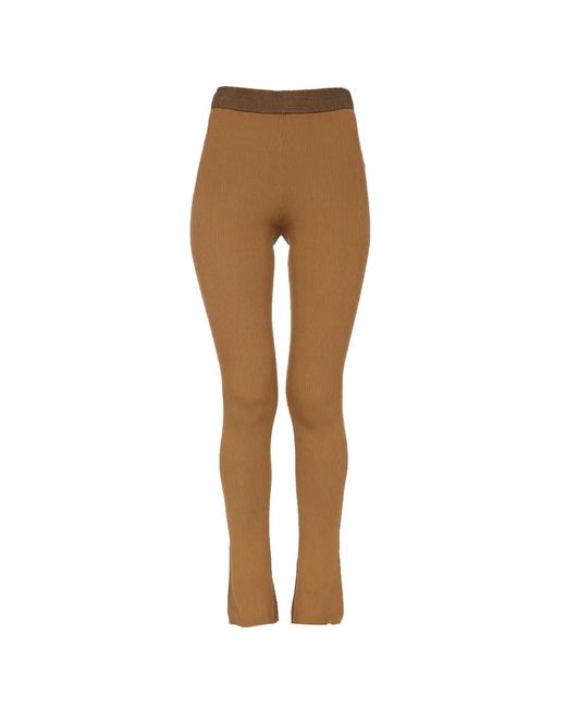 Baum und Pferdgarten Natural Ribbed Split-Hem Leggings