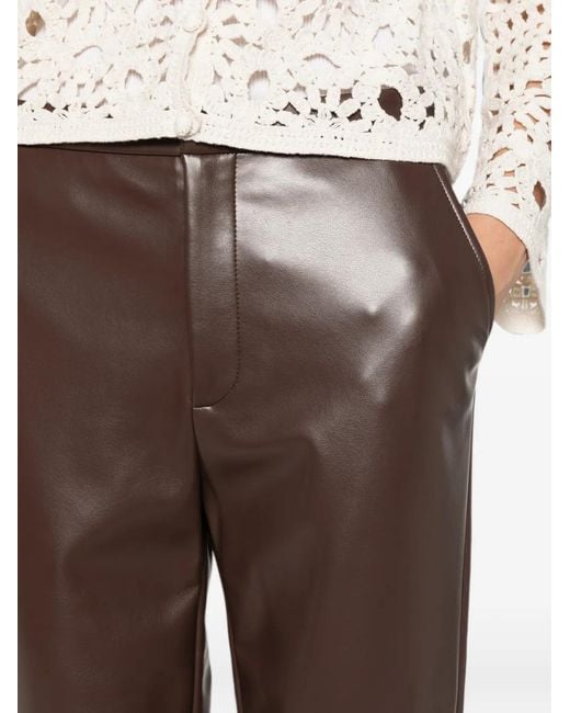 Twinset Gray Seam-Detail Trousers