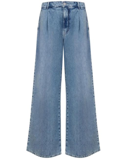 Moschino ワイドジーンズ Blue