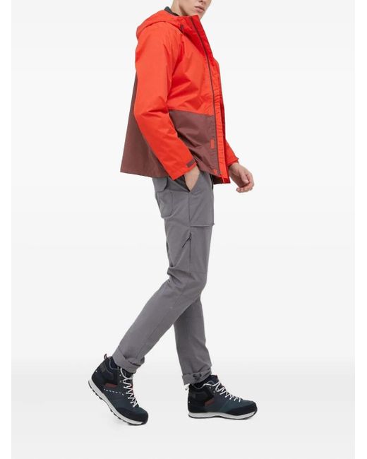 Columbia Red Hikebound Ii Hooded Two-Tone Jacket for men