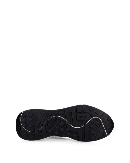Gant Blue Panelled Lace-Up Sneakers for men