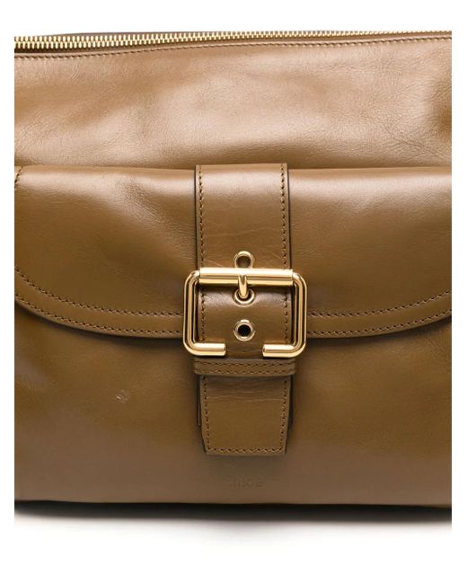 Chloé Brown Camera Tote Bag