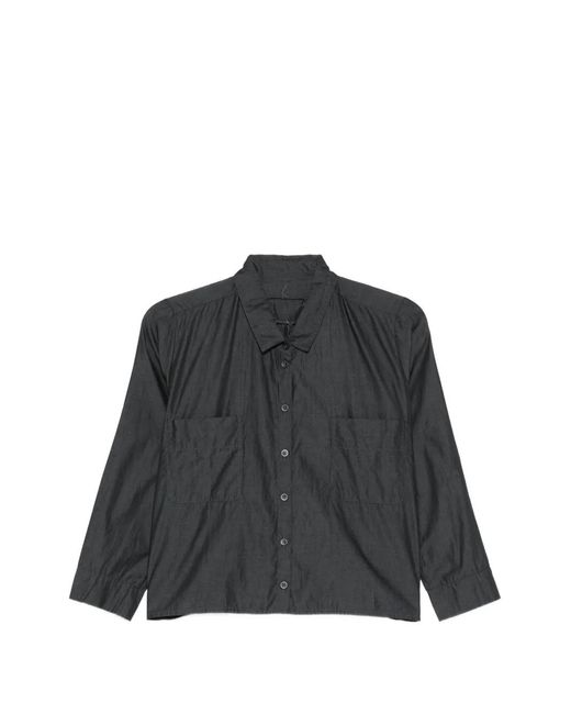 Private 0204 Black Chemise À Poche Poitrine