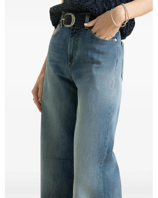 Eleventy Blue Flared Jeans