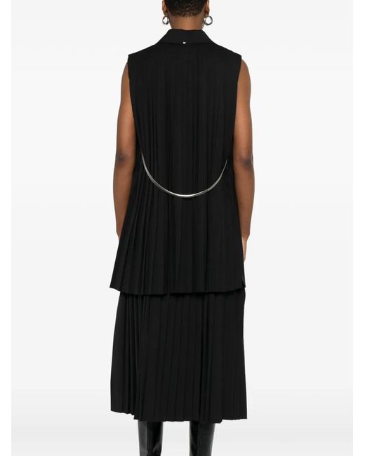 Sportmax Black Tone Belt Gilet