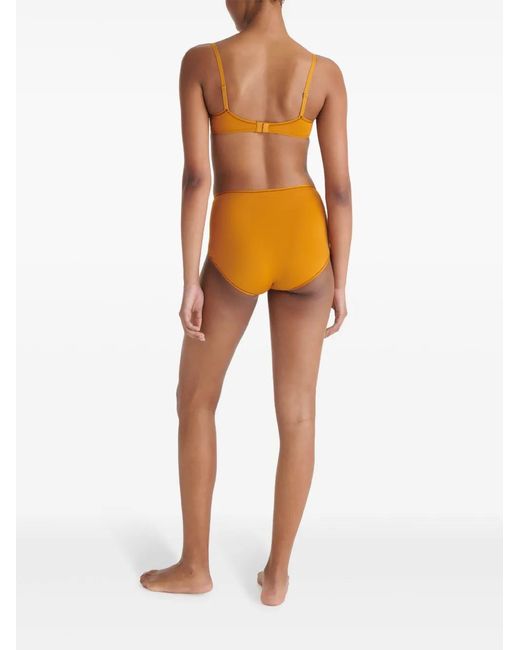 Eres Orange Lydia Soyeuse Wireless Triangle Bra