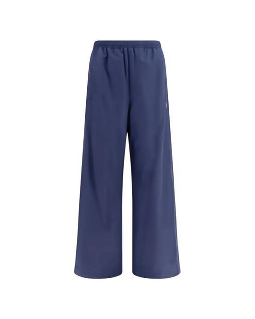 Balenciaga Blue Piped Track Pants for men