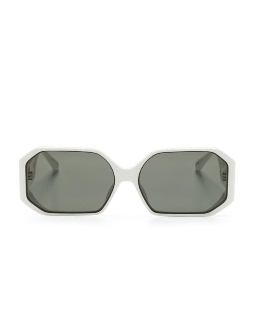 Linda Farrow Gray Bailey Geometric-frame Sunglasses