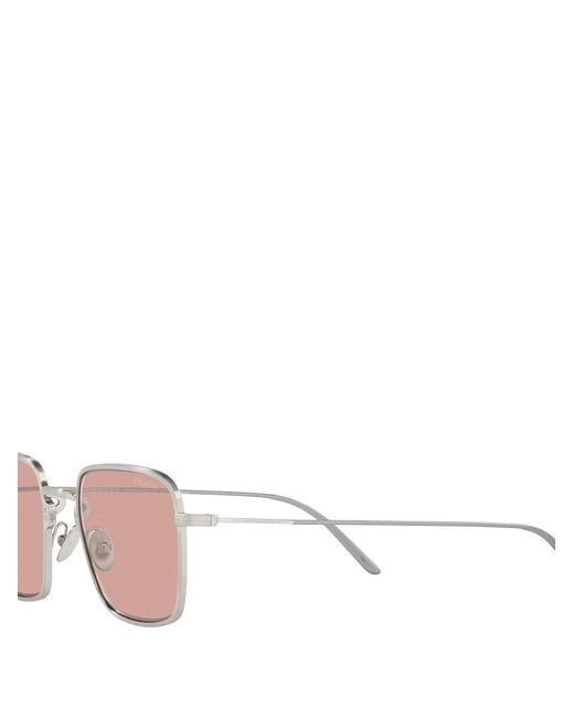 Prada Pink Square-Frame Sunglasses