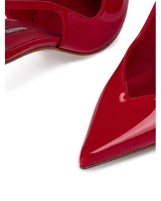 Le Silla Red Vivienne Slingback Pumps