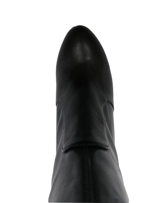 Stivali Yuliana Slouch 85mm di Stuart Weitzman in Black