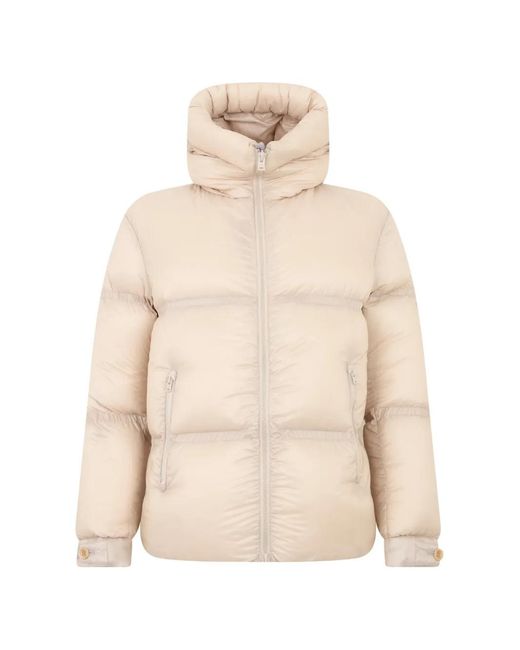 Herno Natural Quilted High-Neck Jacket for men