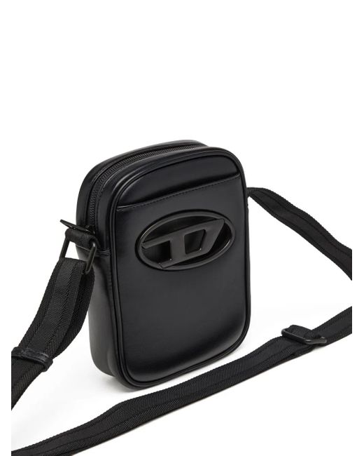 DIESEL Black Polyurethane Crossbody Bag