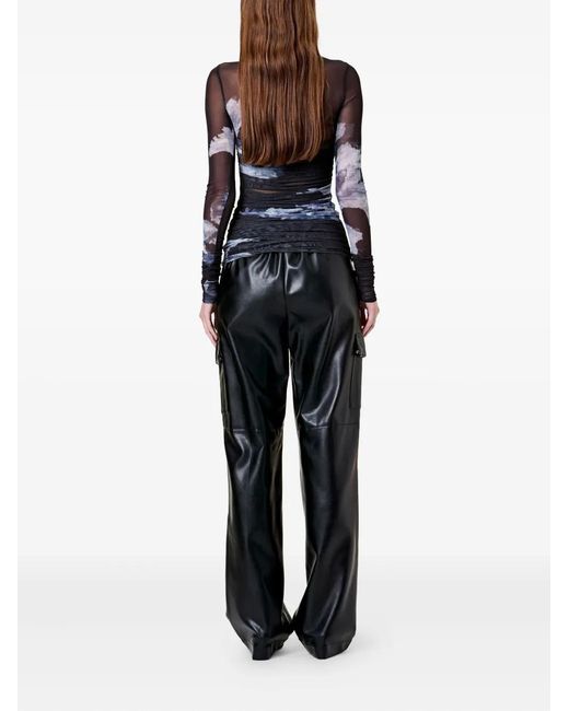 Nicholas Edwina Elastische Cargo Broek in het Black