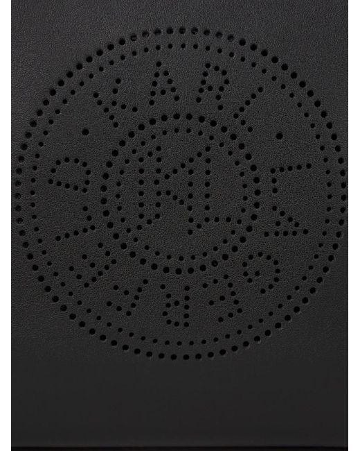Karl Lagerfeld Black Small K/Circle Bucket Perforated Bag