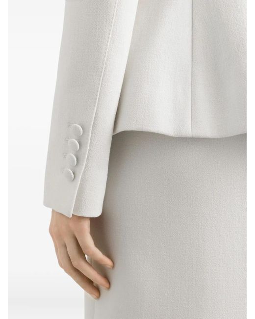 Dolce & Gabbana White Dolce Jacket