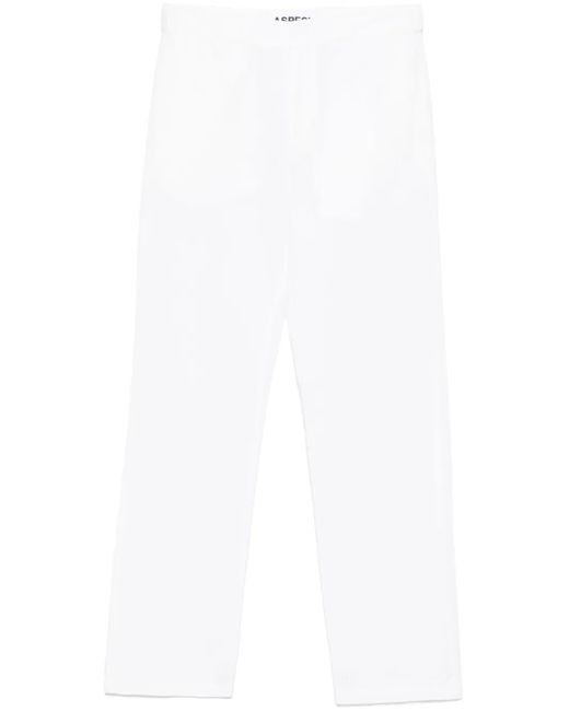 メンズ Aspesi ストレート チノパンツ White