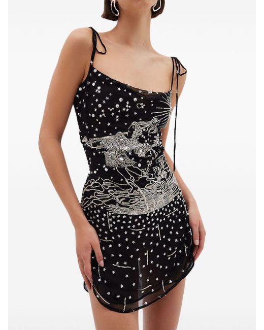 knee length dresses for ladies Hire Sir the Label Soma Mini Dress Size 8/10  lonedresshire