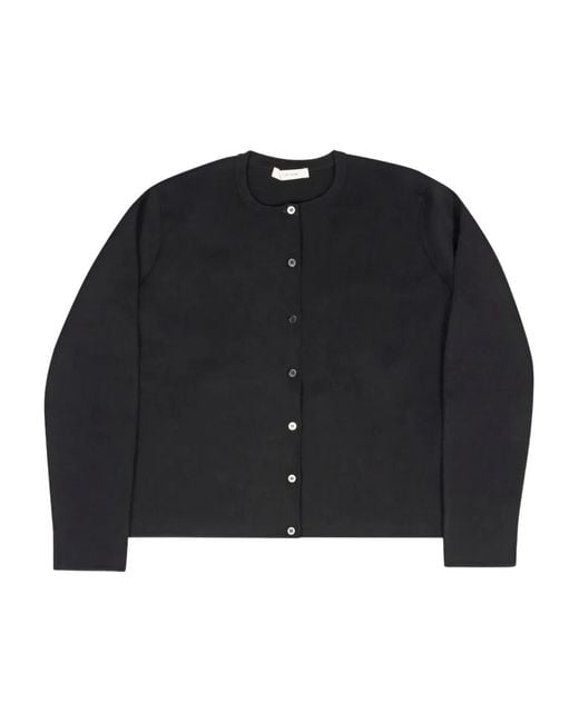 The Row Blue Cardigan mit langen Ärmeln