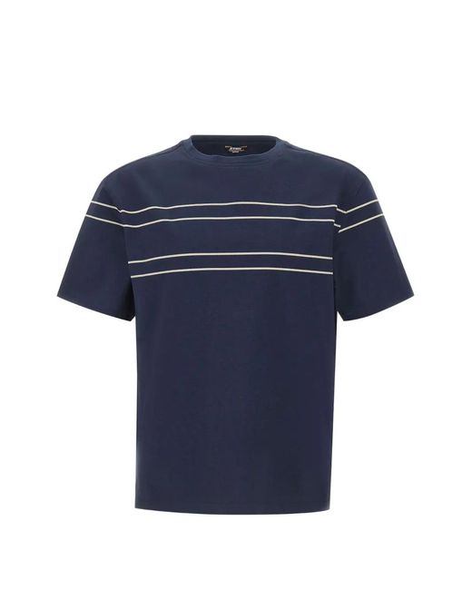K-Way Blue Fantome T-Shirt for men