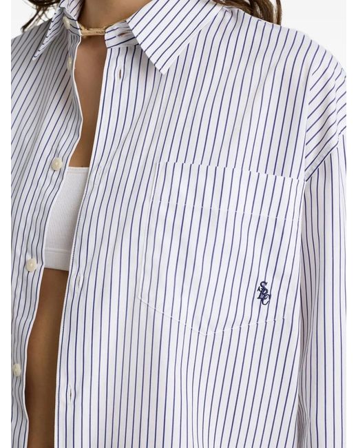 Sporty & Rich White Cotton Shirt