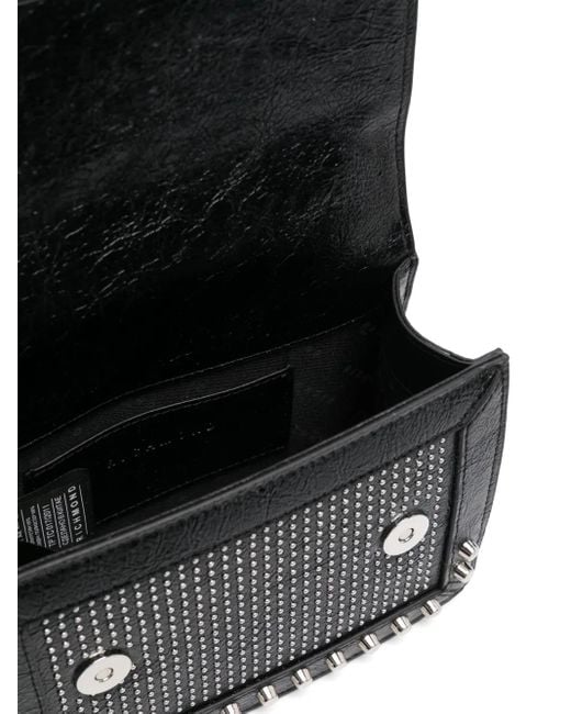 John Richmond スタッズ ショルダーバッグ Black