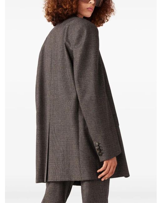 Stella McCartney Black Single-Breasted Blazer