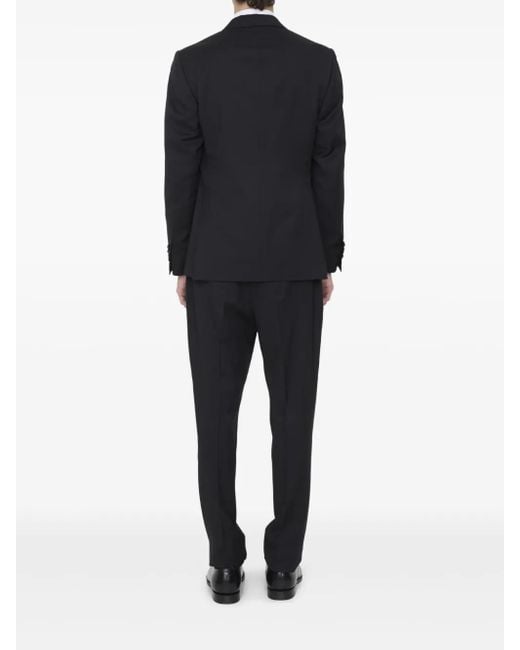 Lardini Wollen Pak in het Black voor heren