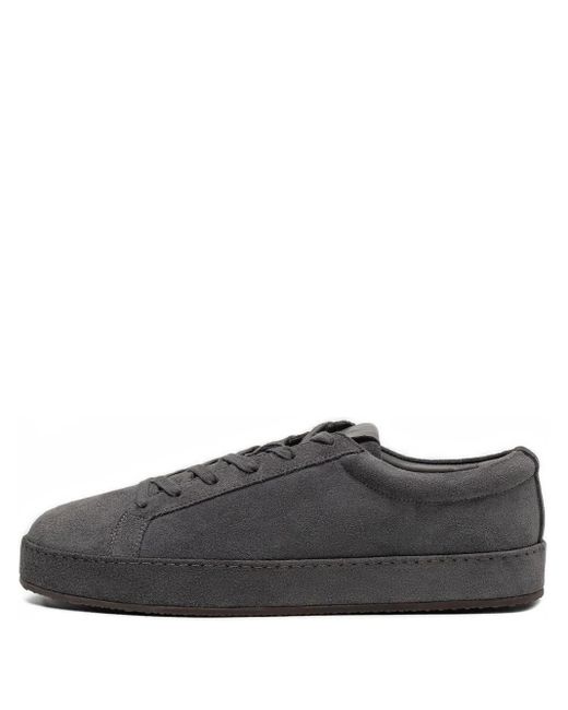 Manière De Voir Gray Cannes Suede Sneakers for men