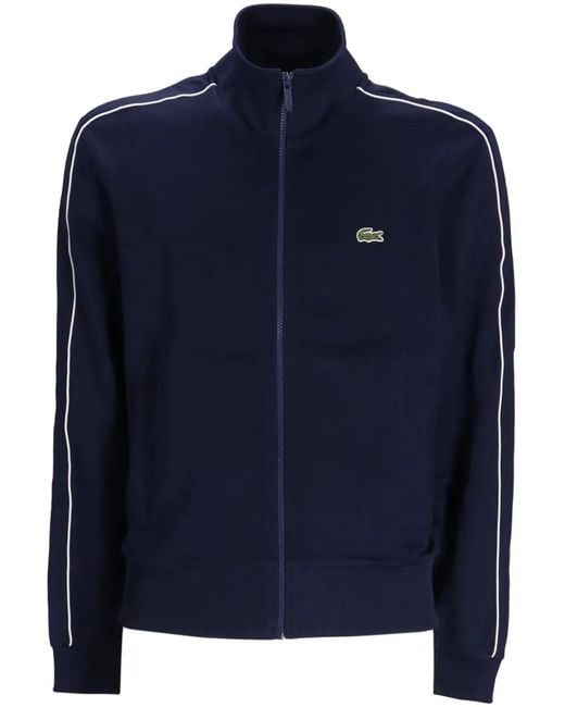 Lacoste Sweater Met Logopatch in het Blue voor heren