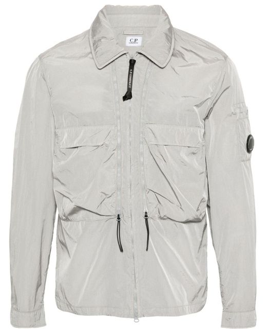C P Company Chrome-R Hemdjacke in Gray für Herren