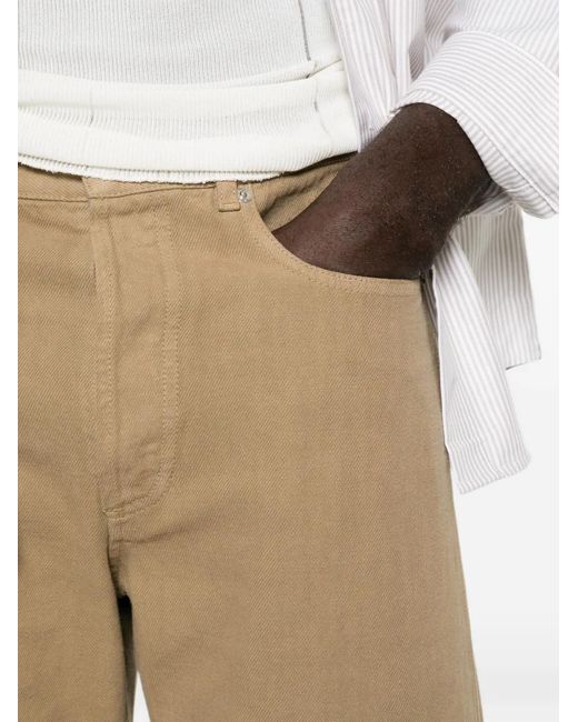 A.P.C. Natural Five-Pocket Straight-Leg Jeans for men