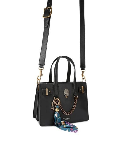 Kurt Geiger Black London Sm Tote