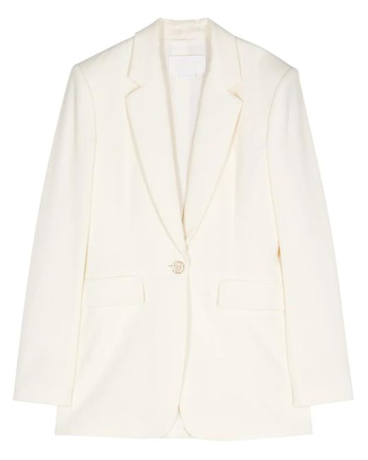 Blazer con botones Genny de color White