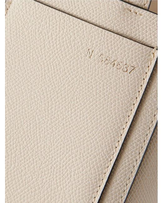 Bolso Shopper Micro Valextra de color Natural