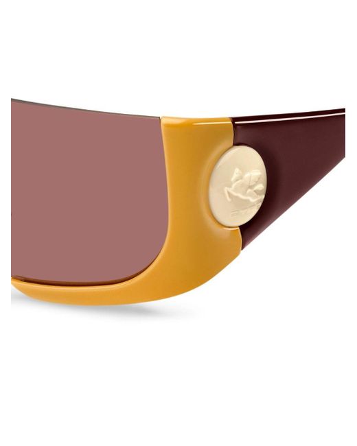 Etro Pink Macaron Oversize-frame Sunglasses