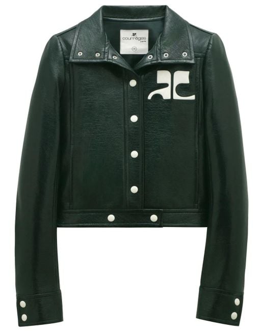 Courreges Vinyl Jack in het Black